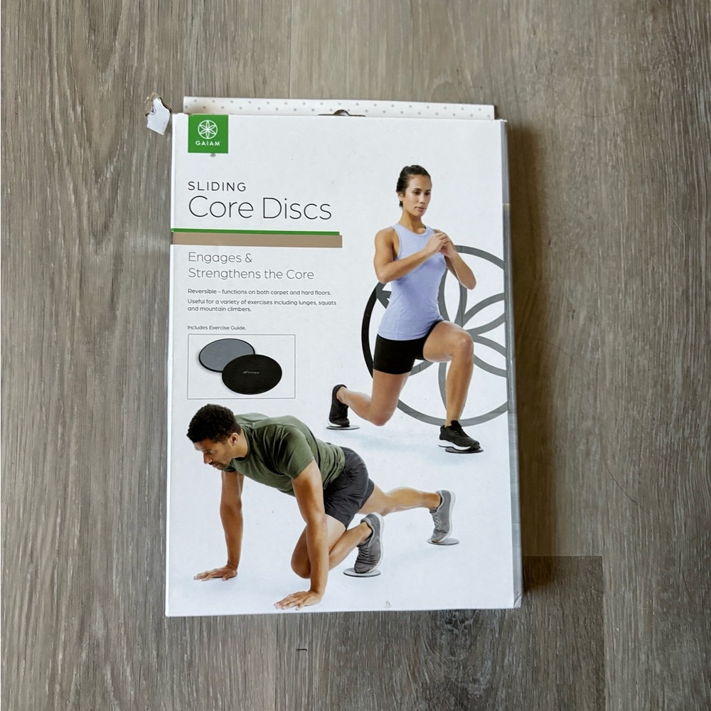 Gaiam sliding core discs